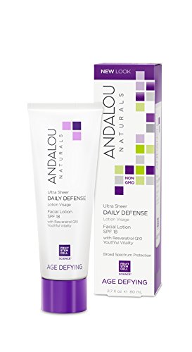 Andalou Ultra Sheer Daily Defence Facial Lotion with SPF